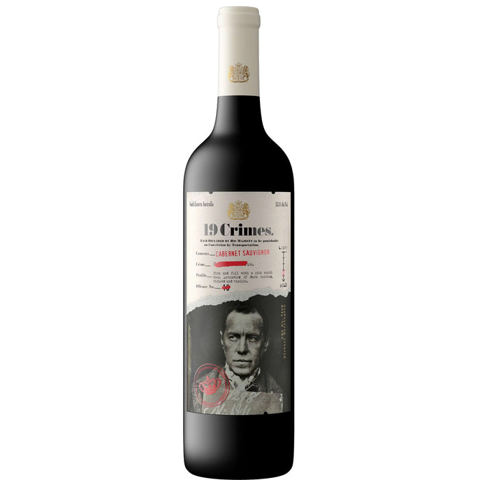 19 Crimes Cabernet Sauvignon ABV 14% 75cl