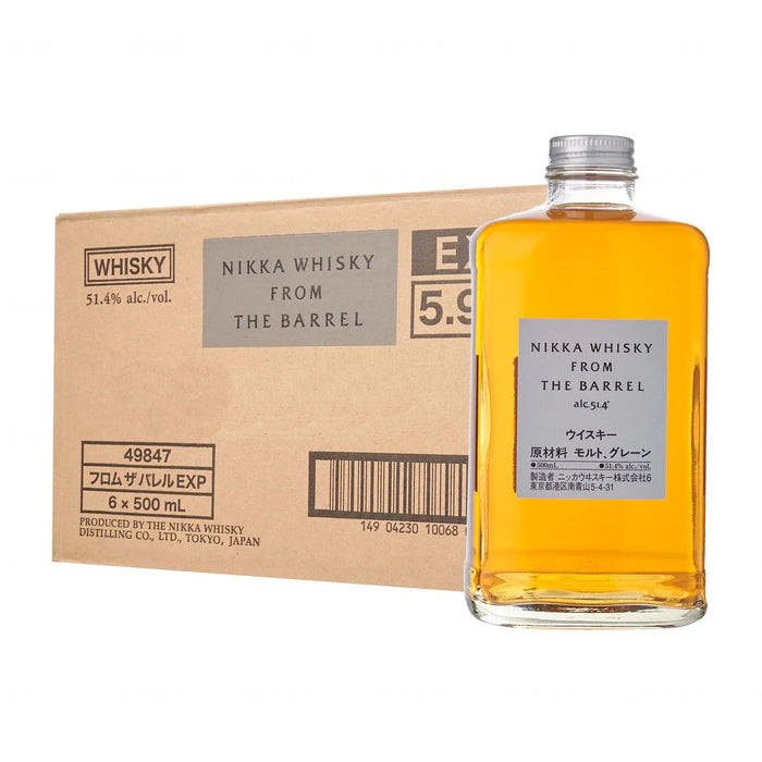 Nikka From The Barrel 500ml x 6 Bottles (With Box)