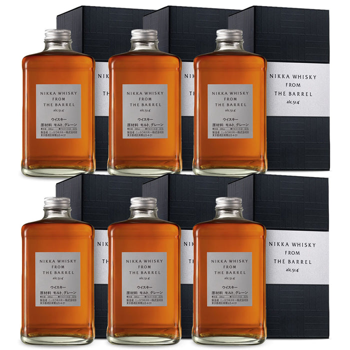 Nikka From The Barrel 500ml x 6 Bottles (With Box)