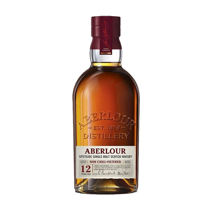 Whisky Aberlour 12 ans no chill speyside single malt scotch 48%vol 70cl