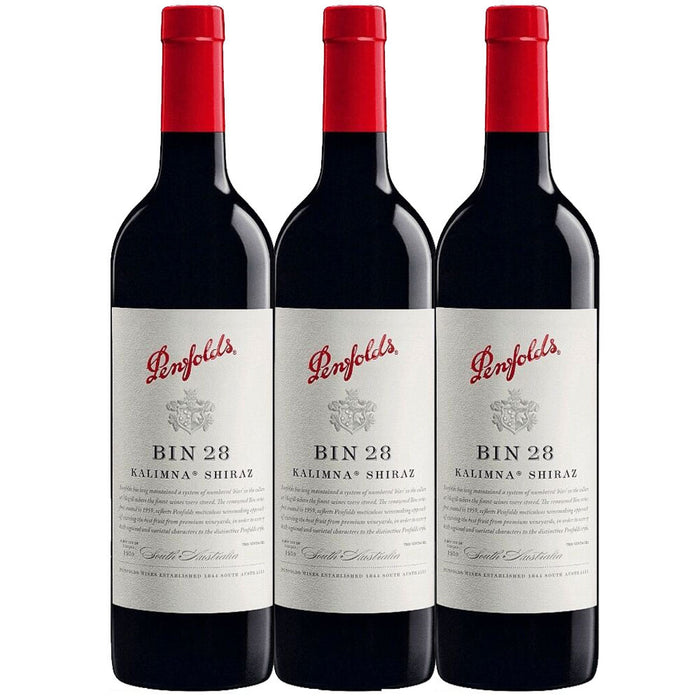 Penfolds Bin 28 Shiraz Kalimna 75cl x 3 Bottles