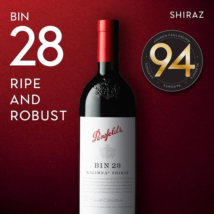 Penfolds Bin 28 Shiraz Kalimna 75cl x 3 Bottles