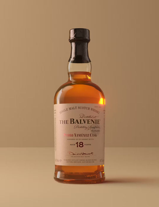 Balvenie 18 Years Pedro Ximenez Cask ABV 48.7% 700ml with Gift Box