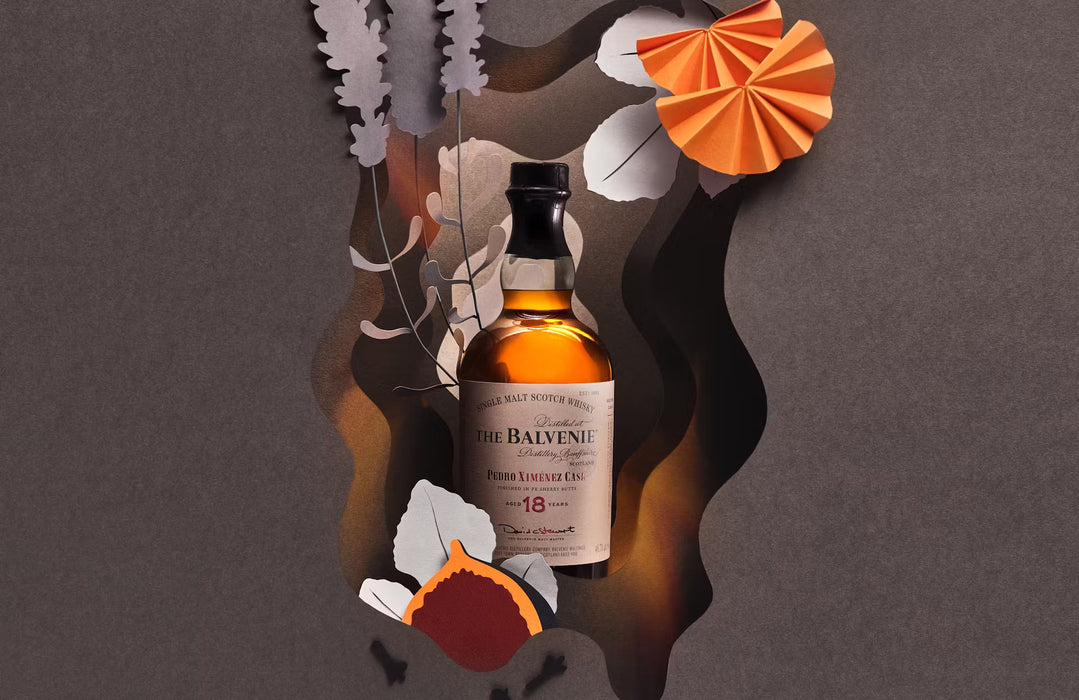 Balvenie 18 Years Pedro Ximenez Cask ABV 48.7% 700ml with Gift Box