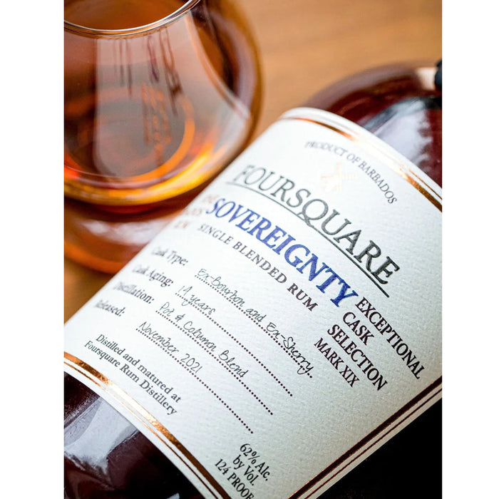 Foursquare Sovereignty Exceptional Cask Selection Rum ABV 62% 700ml