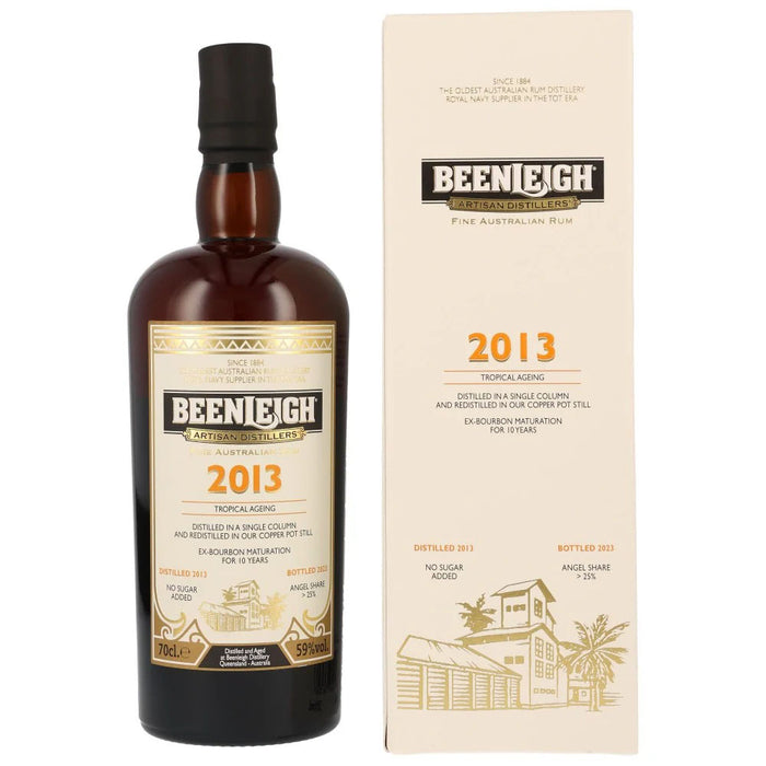 Beenleigh 10 Year Old Distilled 2013 Fine Australian Rum ABV 59% 700ml