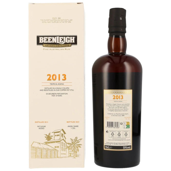 Beenleigh 10 Year Old Distilled 2013 Fine Australian Rum ABV 59% 700ml