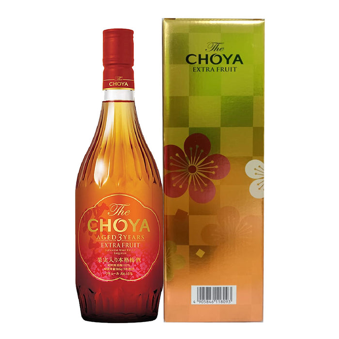 The Choya Age 3 Years Extra Fruit ABV 15% 720ml