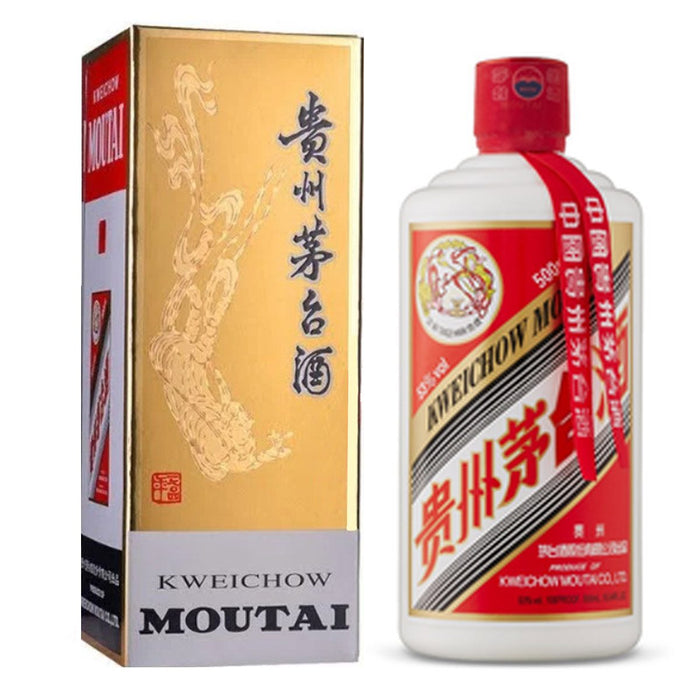 贵州飞天茅台 Kweichow Flying Fairy Moutai (Year 2018) ABV 52% 500ml - *Old Vintage Old Stock, Label is not in good condition*