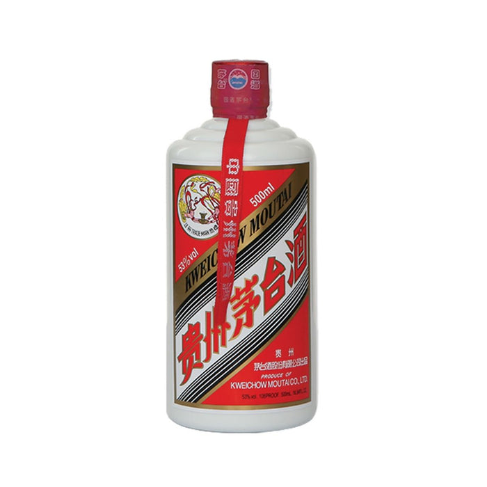 贵州飞天茅台 Kweichow Flying Fairy Moutai (Year 2018) ABV 52% 500ml - *Old Vintage Old Stock, Label is not in good condition*