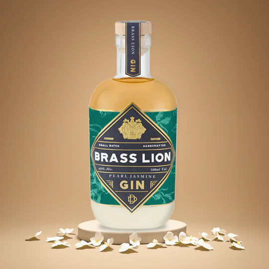 Brass Lion Pearl Jasmine Gin ABV 40% 500ml