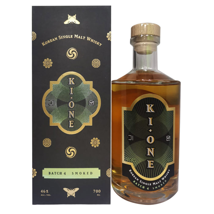 Ki One Batch 4 Smoked Korean Single Malt Whisky ABV 46% 700ml