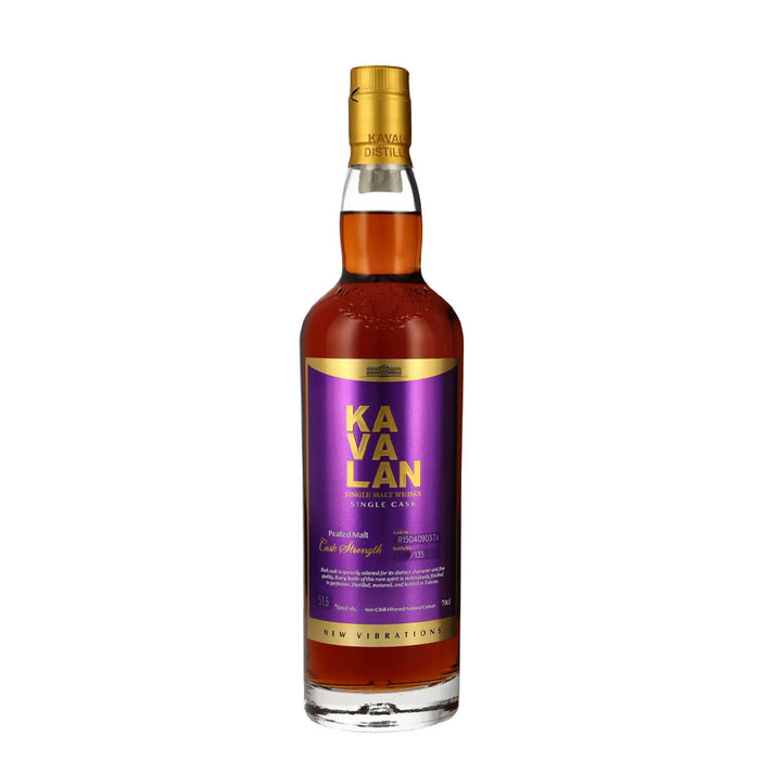 Kavalan Solist 2015 Peated Malt Single Cask Strength #R150409037A New Vibrations ABV 51.6% 700ml