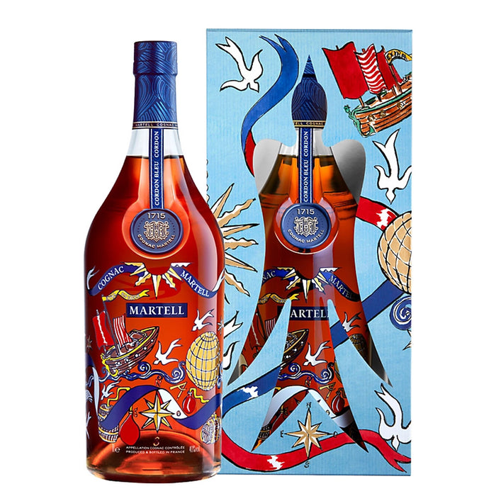 Martell Cordon Bleu 2024 Travel Exclusive Limited Edition 40% 1000ml (1 Litre)