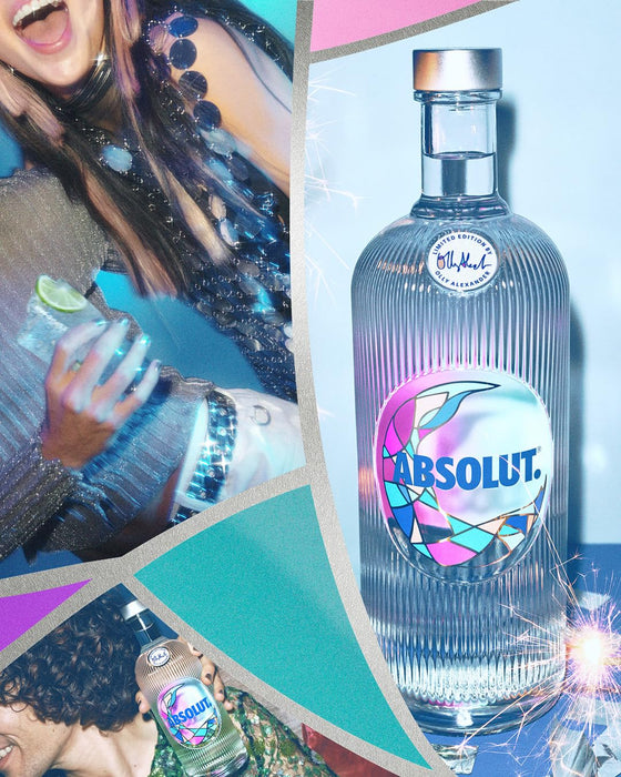 Absolut Mosaik Limited Edition Swedish Vodka ABV 40% 700ml