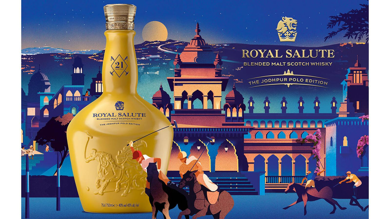 Royal Salute 21 Years Old The Jodhpur Polo Edition ABV 40% 700ml