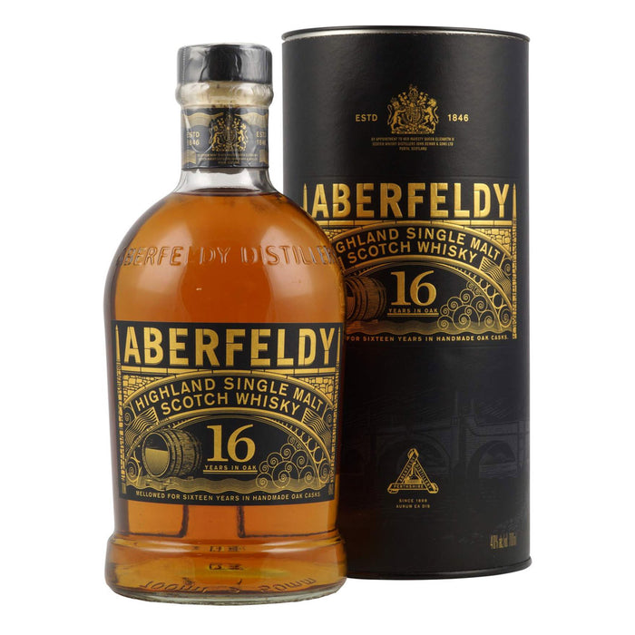 Aberfeldy 16 Year Single Malt ABV 40% 700ml with Box