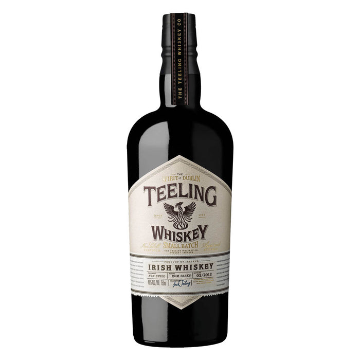 Teeling Small Batch With Gold Packaging Tube ABV 46% 700ml FREE Teeling Hip Flask