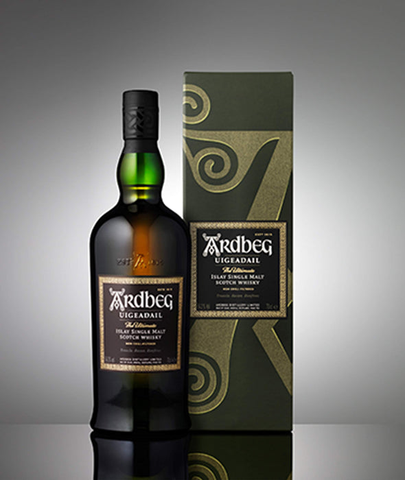 Ardbeg Uigeadail Scotch Whisky ABV 54.2% 70cl with Gift Box