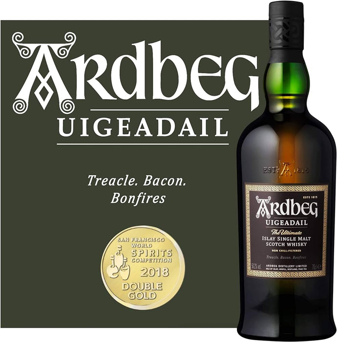 Ardbeg Uigeadail Scotch Whisky ABV 54.2% 70cl with Gift Box