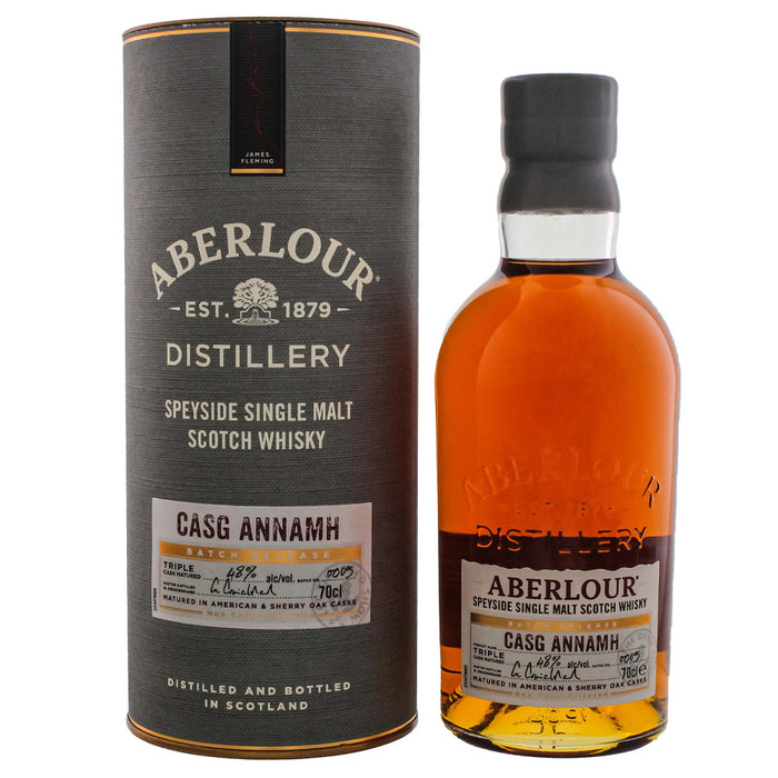 Aberlour Casg Annamh Speyside Single Malt Scotch Whisky (Batch 5) ABV 48% 70cl With Gift Box