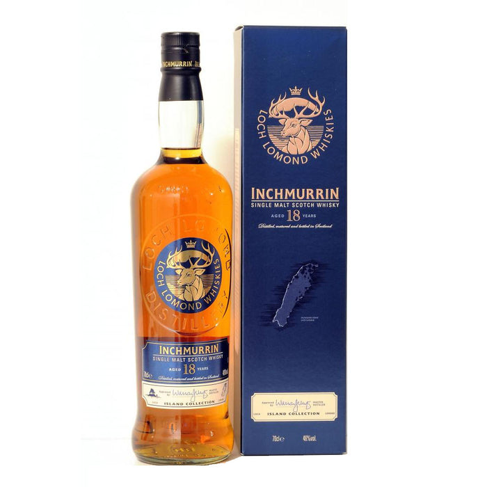 Inchmurrin 18 Year Old ABV 46% 70cl with Gift Box