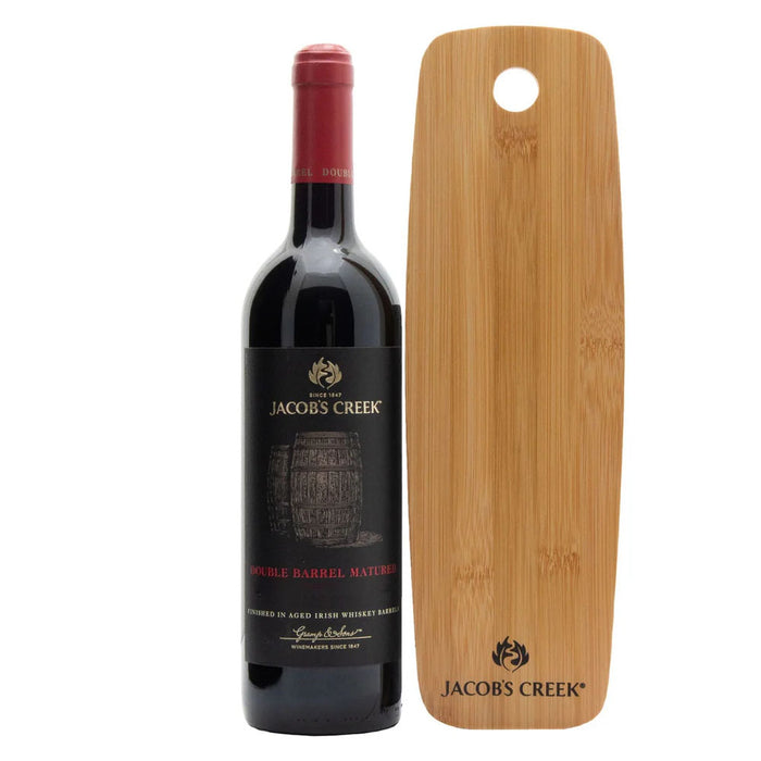 Jacob's Creek Double Barrel Matured Cabernet Sauvignon with cheeseboard gift set 75cl