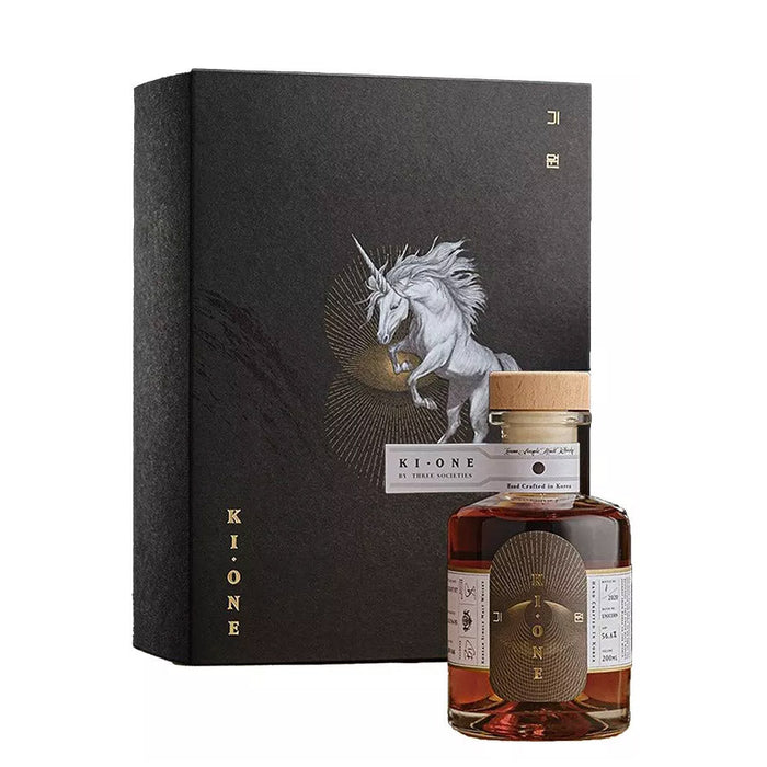 Ki One Unicorn Korean Single Malt Whisky ABV 56.6% 200ml x 1 bottle + Great King Street Artist's Blended Compass Box Scotch Whisky ABV 43% 700ml x 2 bottles (Bundle Deal)