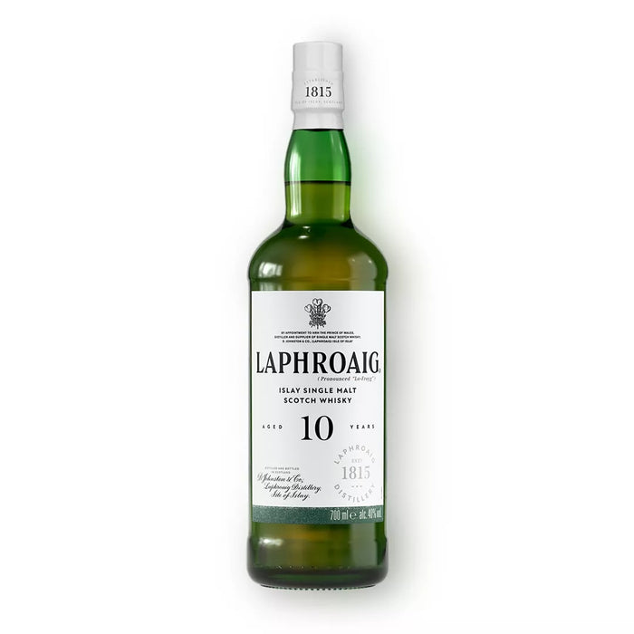 Laphroaig 10 Year Old Islay Single Malt Scotch Whisky ABV 40% 700ml with Gift Box