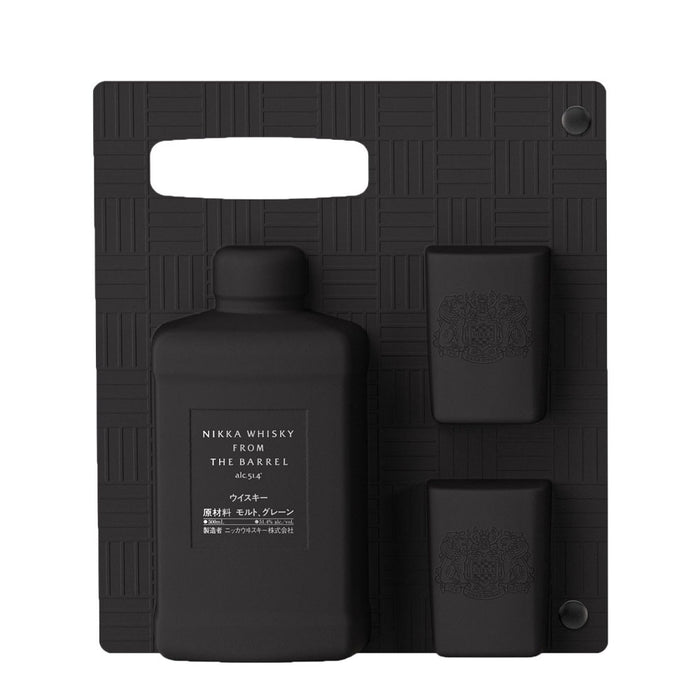 Nikka from the Barrel 500ml Silhouette Gift Set with 2 Shot Glasses & Pourer