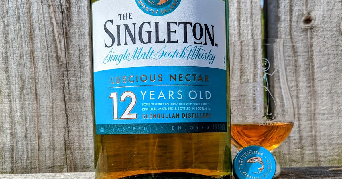 Singleton of Glendullan 12 Years old ABV 40% 1000ml (1L)