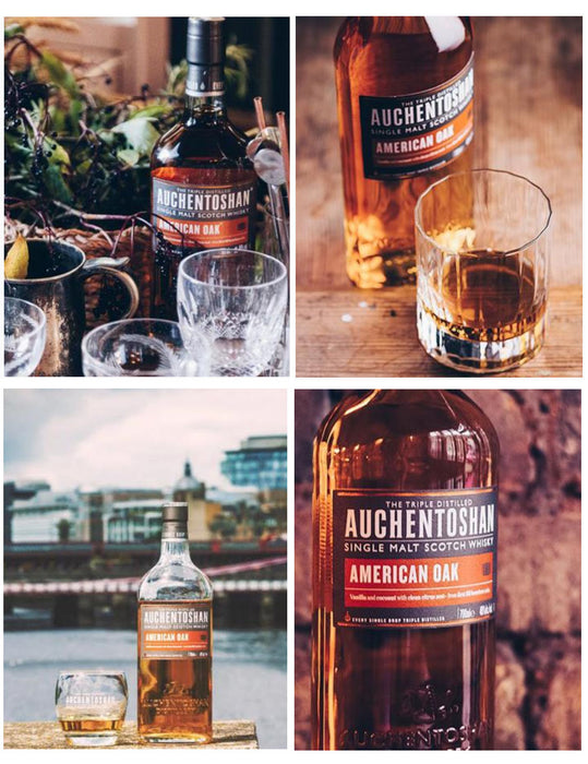 Auchentoshan American Oak Scotch Whisky ABV 40% 70cl With Gift Box