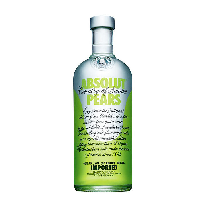 Absolut Pears ABV 40% 750ml