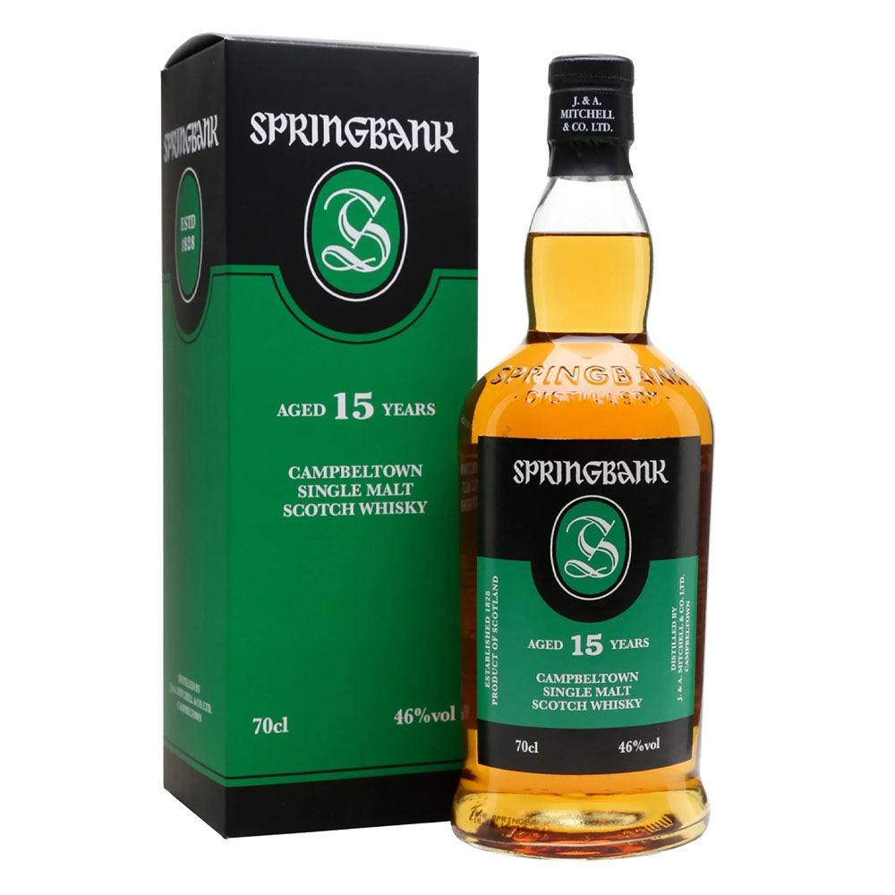 Springbank 15 Years ABV 46% 700ml with Box — The Liquor Shop Singapore