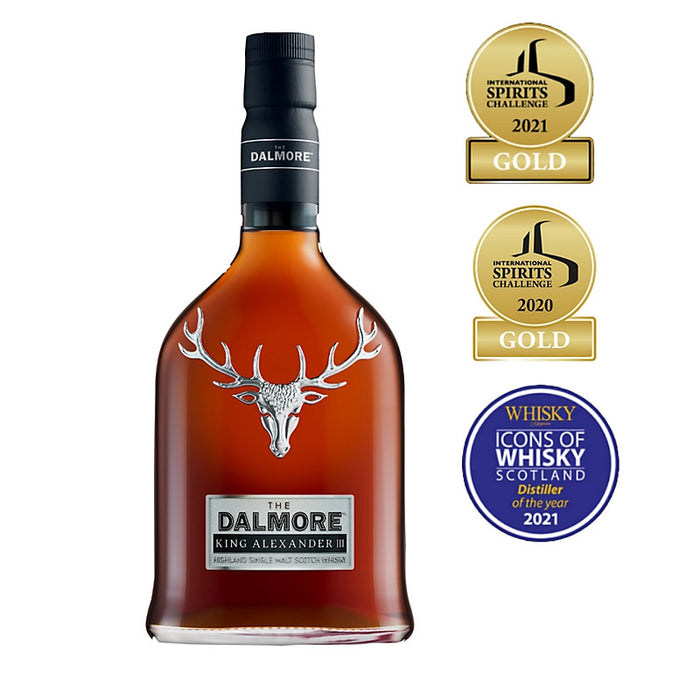 Dalmore King Alexander III With 2 Rock Glasses ABV 40% 700ml