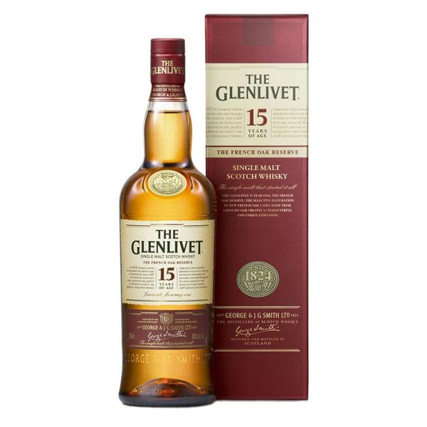 Glenlivet 15 Years Old ABV 40% 1L — The Liquor Shop Singapore