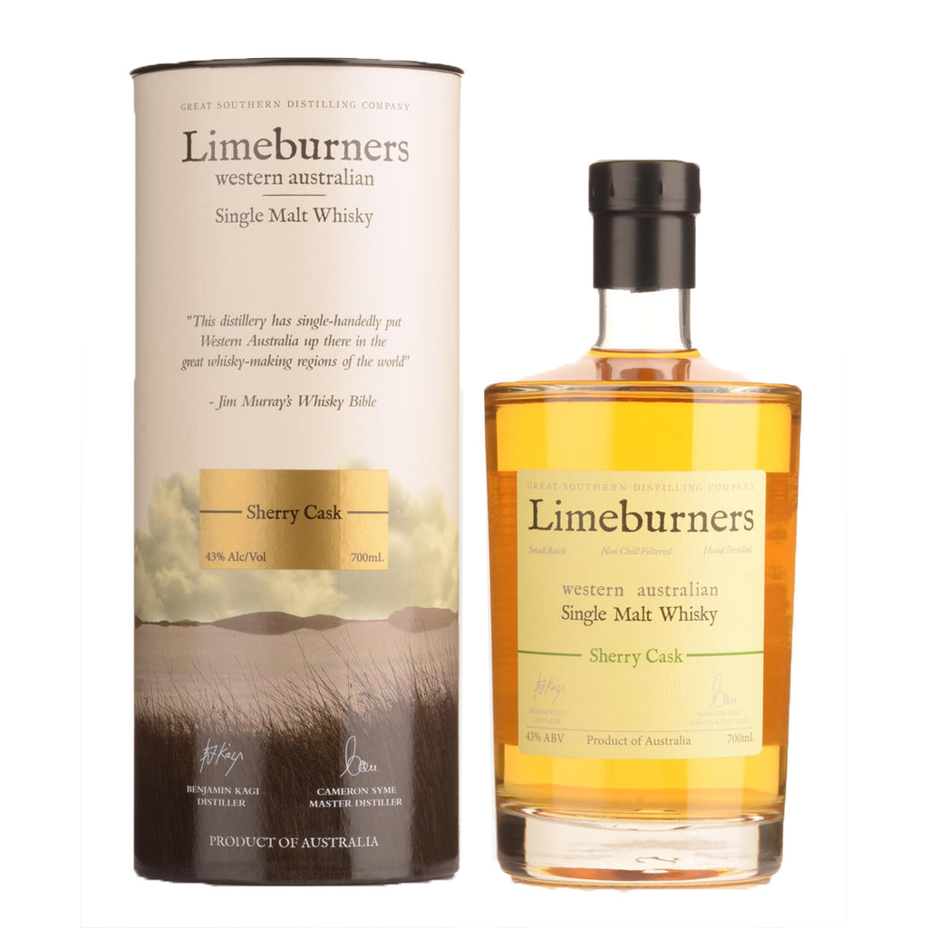 Limeburners Single Malt Whisky Sherry Cask 70cl — The Liquor Shop Singapore